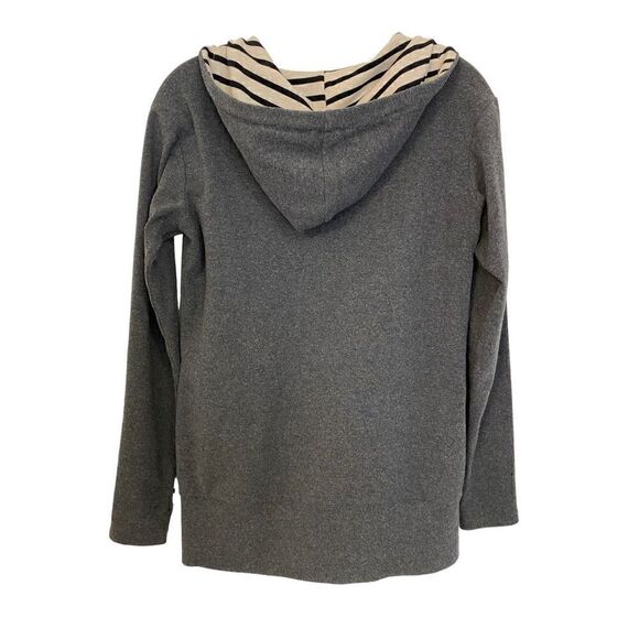 Ampersand Avenue On The Go Striped Zip Up Hoodie | Size XS - Picture 4 of 5